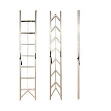 ESCALERA PEGABLE 8 PASOS ALUMINIO PROMASTE