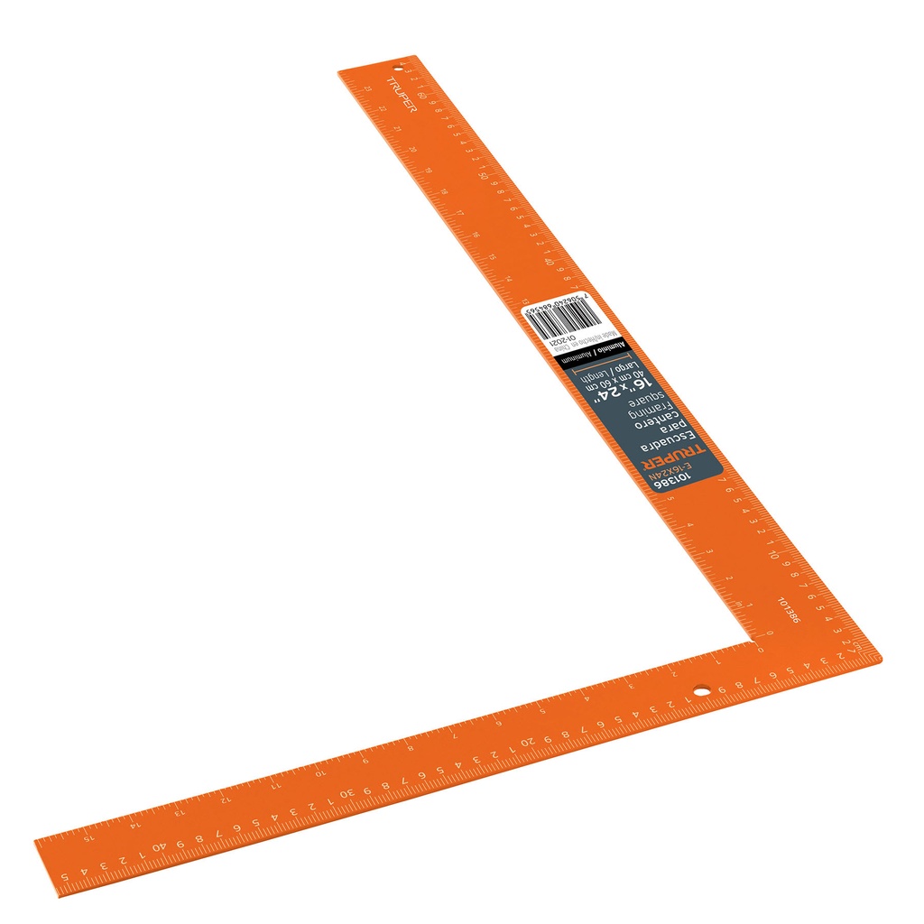 ESCUADRA TRUPER 16''X 24'' NARANJA GRANDE 101386