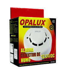 DETECTOR DE HUMO ALARMA OPALUX