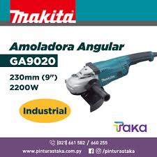 AMOLADORA MAKITA GA9020 9" 2200WT INDUSTRIAL