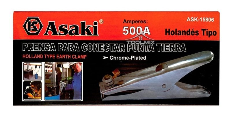 TENAZA PARA TIERRA 500 AMP ASAKI 15806