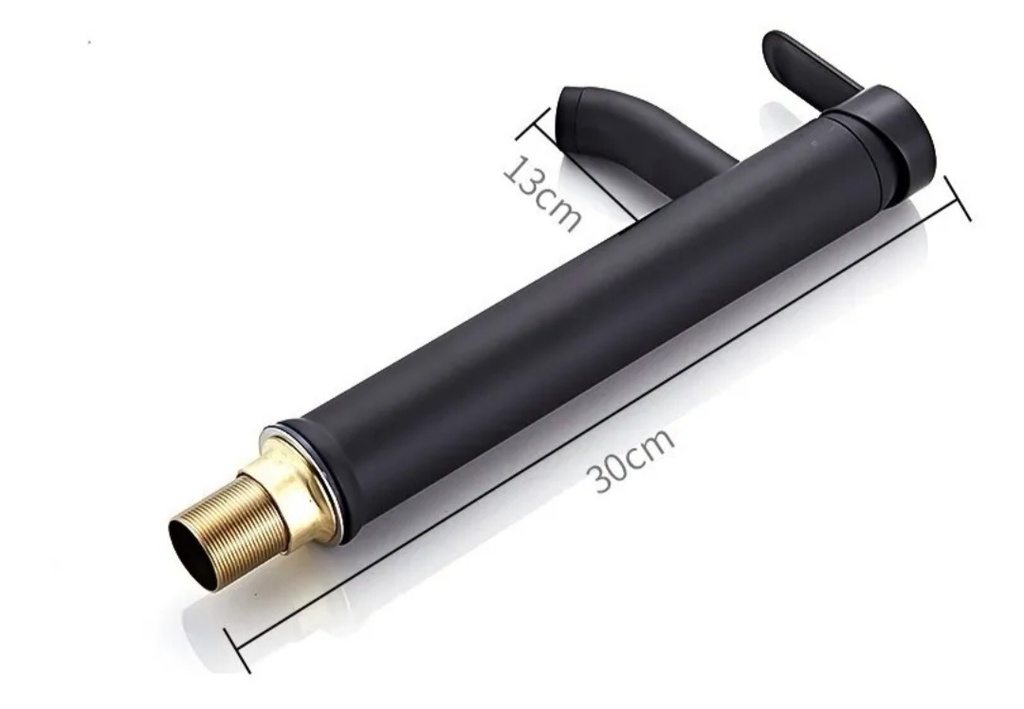 LLAVE PARA OVALIN NEGRO 30CM ALTO SEVILLA F2802B