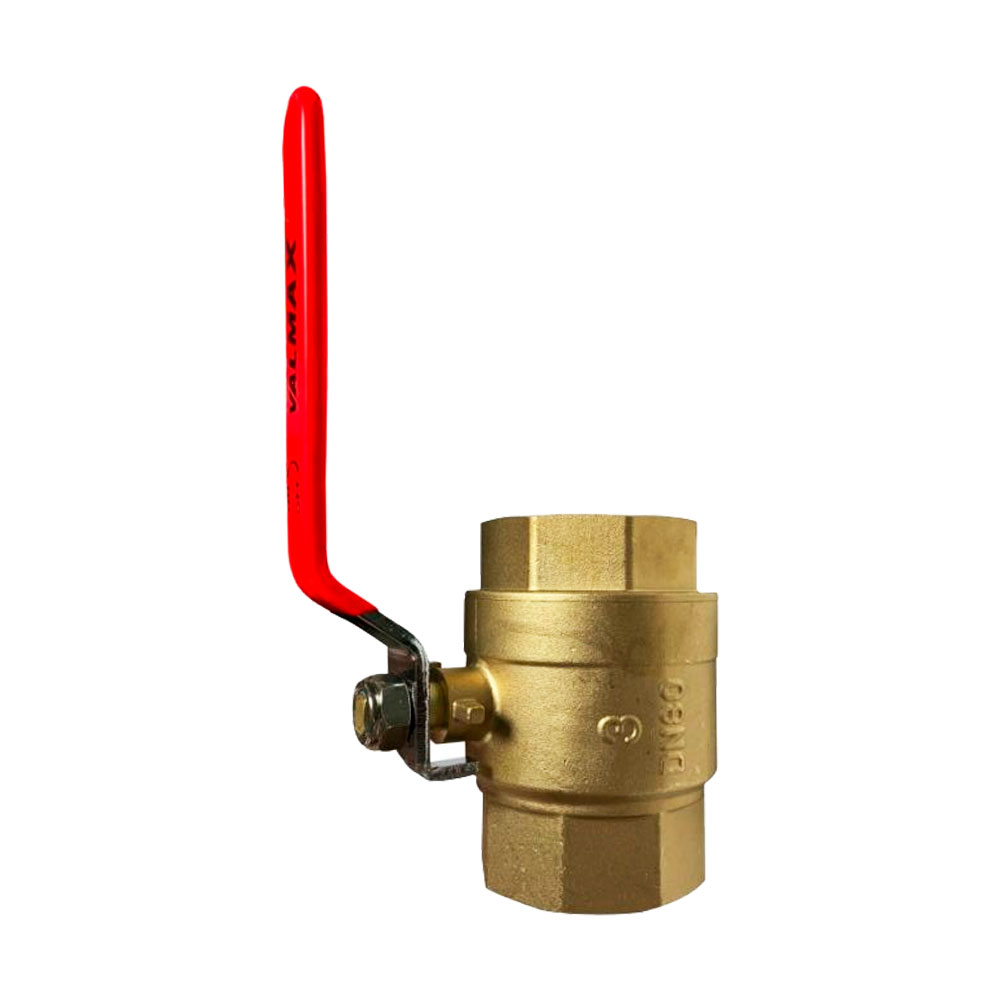 LLAVE DE PASO PESADO BRONCE P/GAS 3/4" VALMAX
