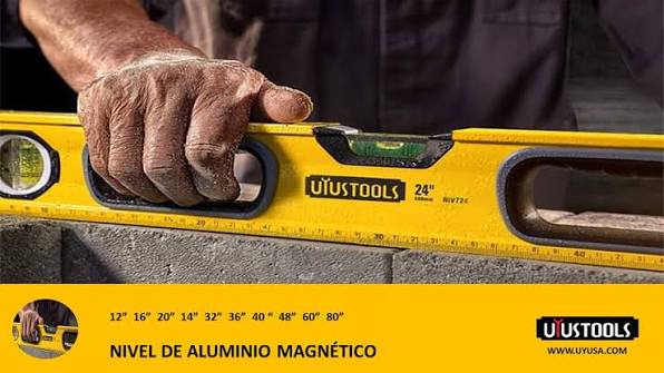 NIVEL UYUSTOOLS 32'' C/IMAN PESADO NIV732