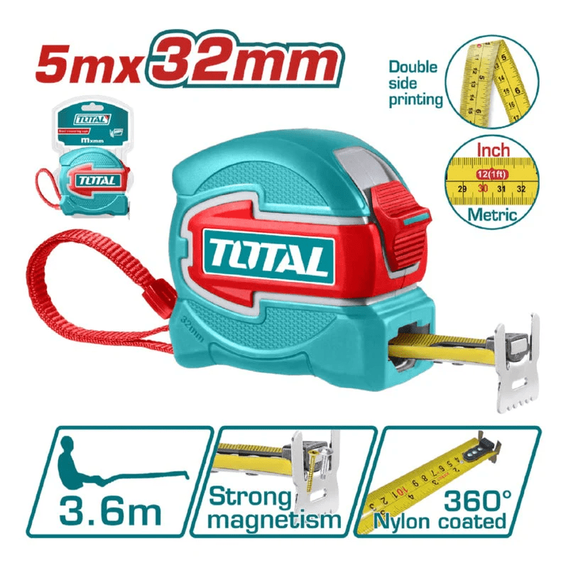 WINCHA TOTAL 5M X 32MM TMT80532