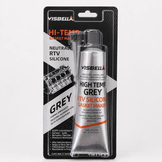 SILICONA RTV ALTA TEMPERATURA GREY 105G VISBELLA