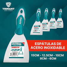 ESPATULA TOTAL 6'' INOX MANGO PVC