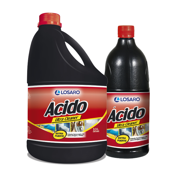 ACIDO LOSARO ULTRA CLEANER FUERTE 1LT