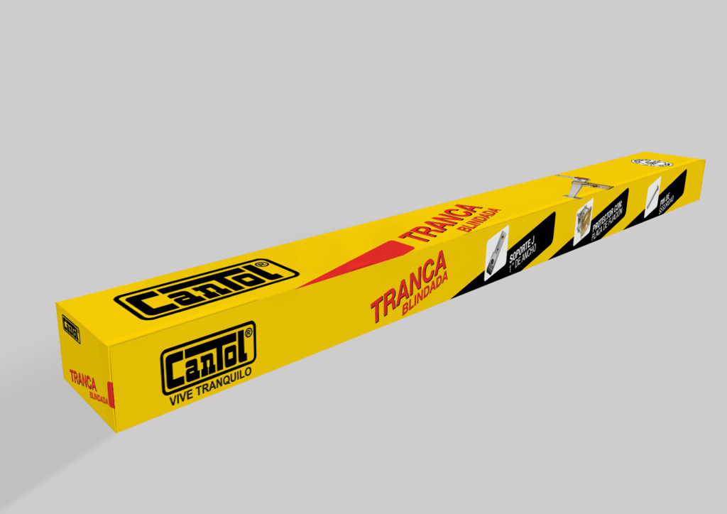 TRANCA CANTAOL ESPECIAL BLINDADA B/1.20MT Y-754