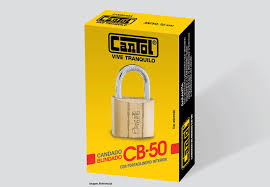 CANDADO CANTOL BLINDADO CB-50 CAJA