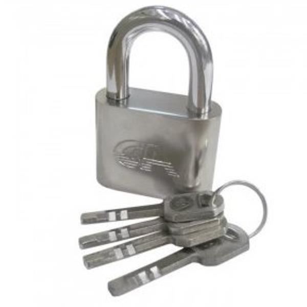 CANDADO C&A NIQUELADO N-30 LLAVE ESPECIAL