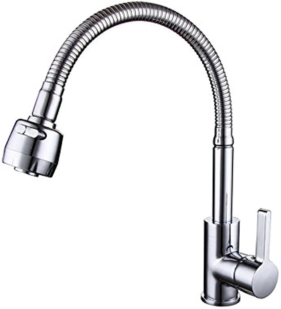 CAÑO FLEXIBLE ALTO P/COCINA MUEBLE MONACO 11503006 Y 11501004