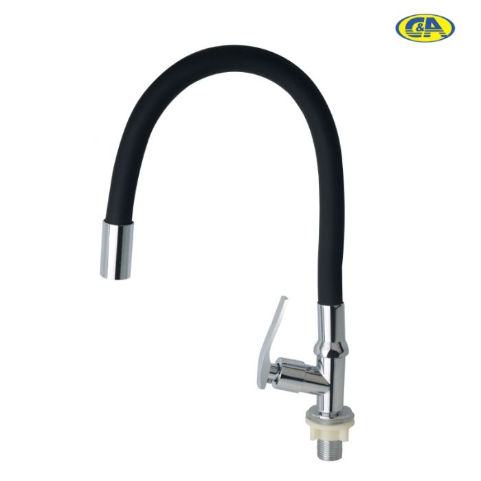 CAÑO FLEXIBLE MUEBLE NEGRO C&A