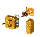 CHAPA FORTE 2 GOLPES CLASICA 230 DORADO