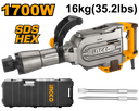 DEMOLEDOR INGCO 1700WATT 45J 16KL PDB17008