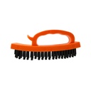 ESCOBILLA ACERO NEGRO 4X18 M/PLASTICO ASAKI