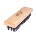 ESCOBILLA ACERO NEGRO 6x19 M/MADERA BROCE PERU