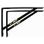 ESCUADRA 20X30 UYUSTOOLS NEGRO C/UN