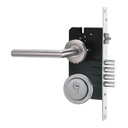 CERRADURA DE EMBUTIR CLASICA  ACERO INOX X50AI GALA TRAVEX CHAPA