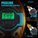 PISTOLA CALOR LCD 2000W CELSIUS DIGITAL DONG CHENG