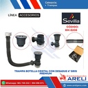 TRAMPA CORRUGADA C/CRISTAL 4" COMPLETO SEVILLA