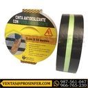 CINTA ANTIDESLIZANTE FOTOLUMINISCENTE CUBREMAX X5M  AMARILLO Y NEGRO 9003