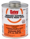 PEGAMENTO OATEY 1/32 CPVC NARANJA 