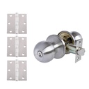 PERILLA FORTE DORM ACERO INOX + BISAGRA 3X3 BLISTER