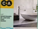 MONO COMANDO C&A 1224RI CROMADO 15CM ALTO