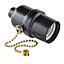SOCKET PORTALAMPARA BAQUELITA CON CADENA  FULGORE