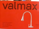 CAÑO FLEXIBLE CROMADO PARED CAMPANA VALMAX