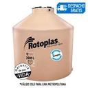 TANQUE ROTOPLAS 2500 LTS ARENA ACCESORIO COMPLETO