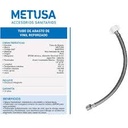 TUBO DE ABASTO GRIS 7/8 X 40CM METUSA