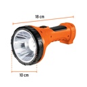 LINTERNA TRUPER RECARGABLE 140MT 6HORAS DURACION 16005