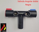 VALVULA ANGULAR DOBLE NEGRO 1/2 SEVILLA V1024B