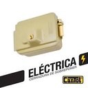 CHAPA ELECTRICA SIN BOTON CANTOL DORADO