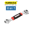 LLAVE MULTIFUNCION 8 EN 1 8-19 KAMASA
