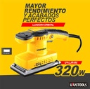 LIJADORA ORBITAL 320W UYUSTOOLS UY-LJR185