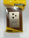 TOMA MADERA MIXTO CON USB UYUSTOOLS