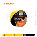 CINTA DELIMITADORA X 33MT AMARILLO Y NEGRO TRUPER 12597