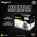 MASCARILLA CON DOBLE FILTRO ANTIGAS SEGPRO