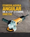 AMOLADORA DEWALT 4 1/2 750W DWE750