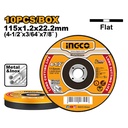 DISCO CORTE INOX 7" 180MM INGCO