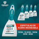 ESPATULA TOTAL 4'' INOX MANGO PVC