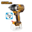 LLAVE IMPACTO INALAM 20V 1/2 INGCO 405NM CON ACCESORIO