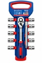 JUEGO DE DADOS DE 12PS 1/4 DONG CHENG MALETA D034402