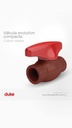 LLAVE DE PASO 1/2" C/R DUKE NPT