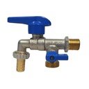 CAÑO DOBLE JARDIN 1/2 LAVADORA VALMAX AZUL