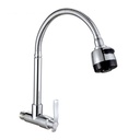 CAÑO FLEXIBLE P/COCINA PARED MONACO PLANO Y CRUZ
