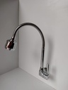 CAÑO FLEXIBLE P/COCINA PARED PESADO MANIJA AL COSTADO IMPORT